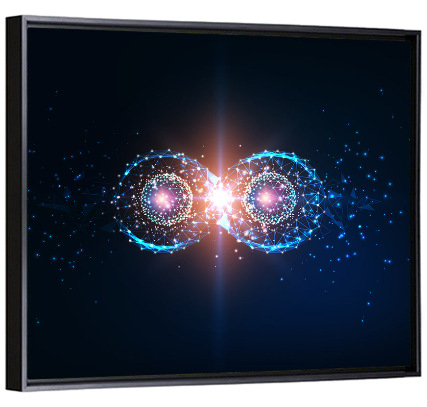 Polygonal Infinity Loop Wall Art