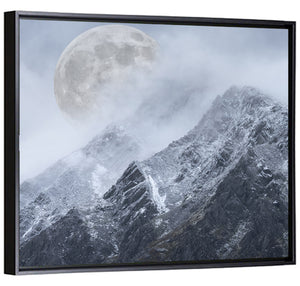 Moon & Mountains Wall Art