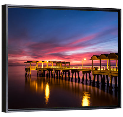 Jekyll Island Pier Wall Art