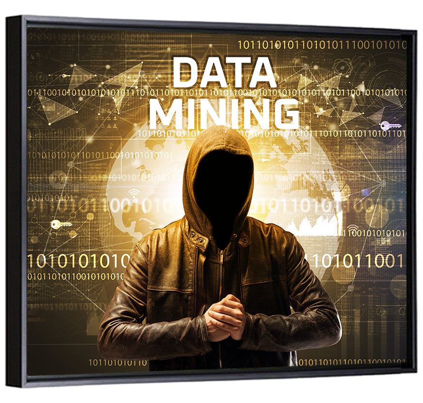 Data Mining Concept Wall Art