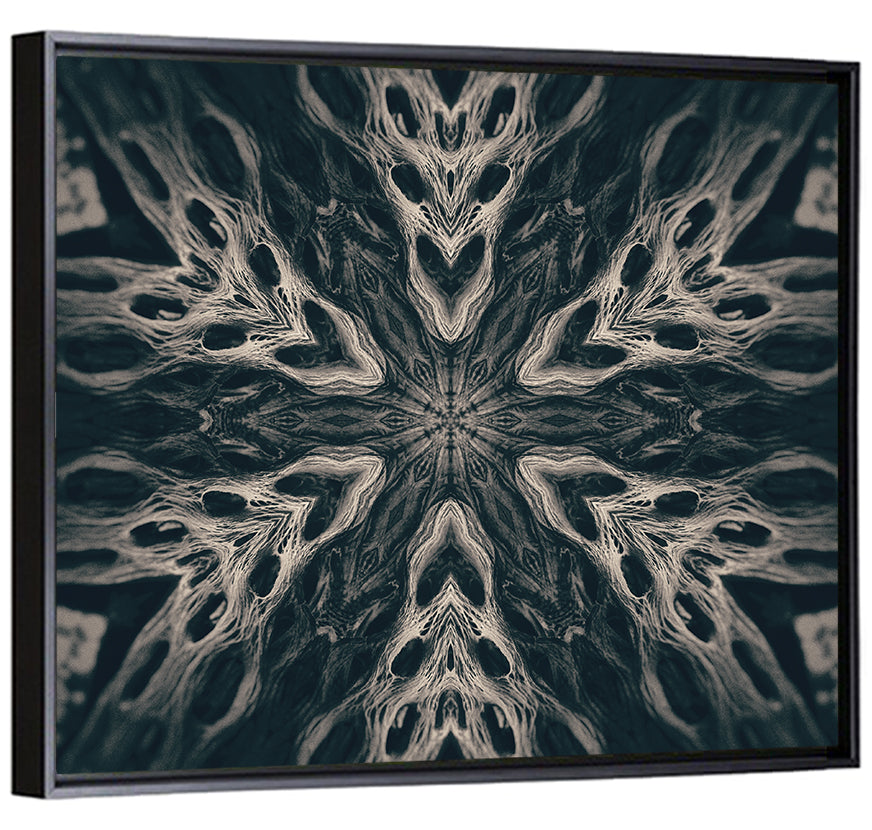 Gothic Demon Mandala Wall Art