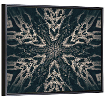 Gothic Demon Mandala Wall Art