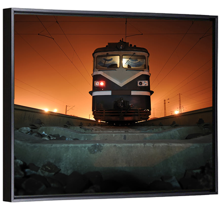 Electric Train Wall Art