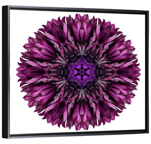 Circular Mandala Pattern Wall Art