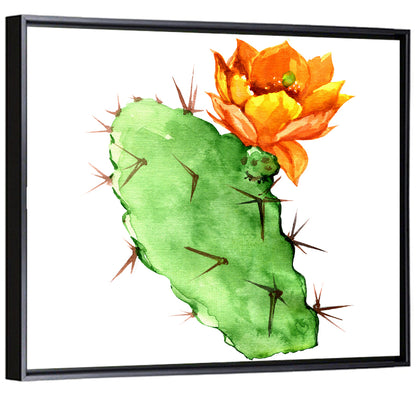 Opuntia Cactus Wall Art