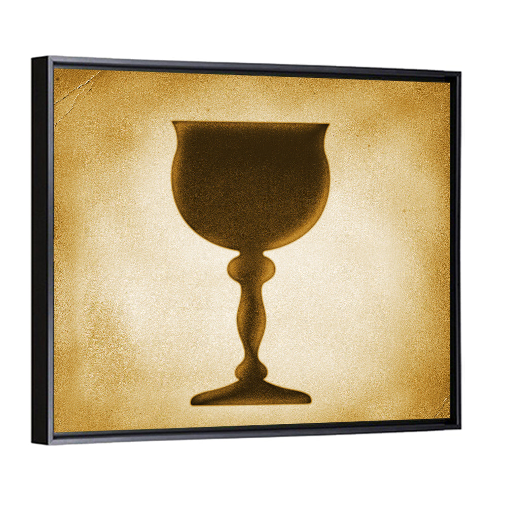 Holy Grail Chalice Illustration Wall Art