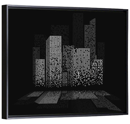 City Lights Abstract Wall Art