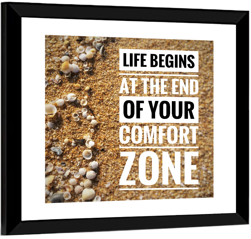 Comfort Zone & Success Wall Art