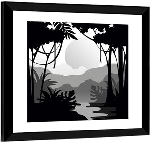 Tropical Forest Wall Art