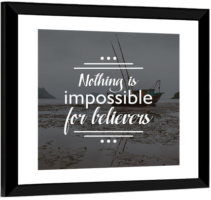 Nothing is Impossible I Wall Art