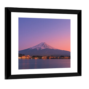 Mount Fuji From Lake Kawaguchi Wall Art
