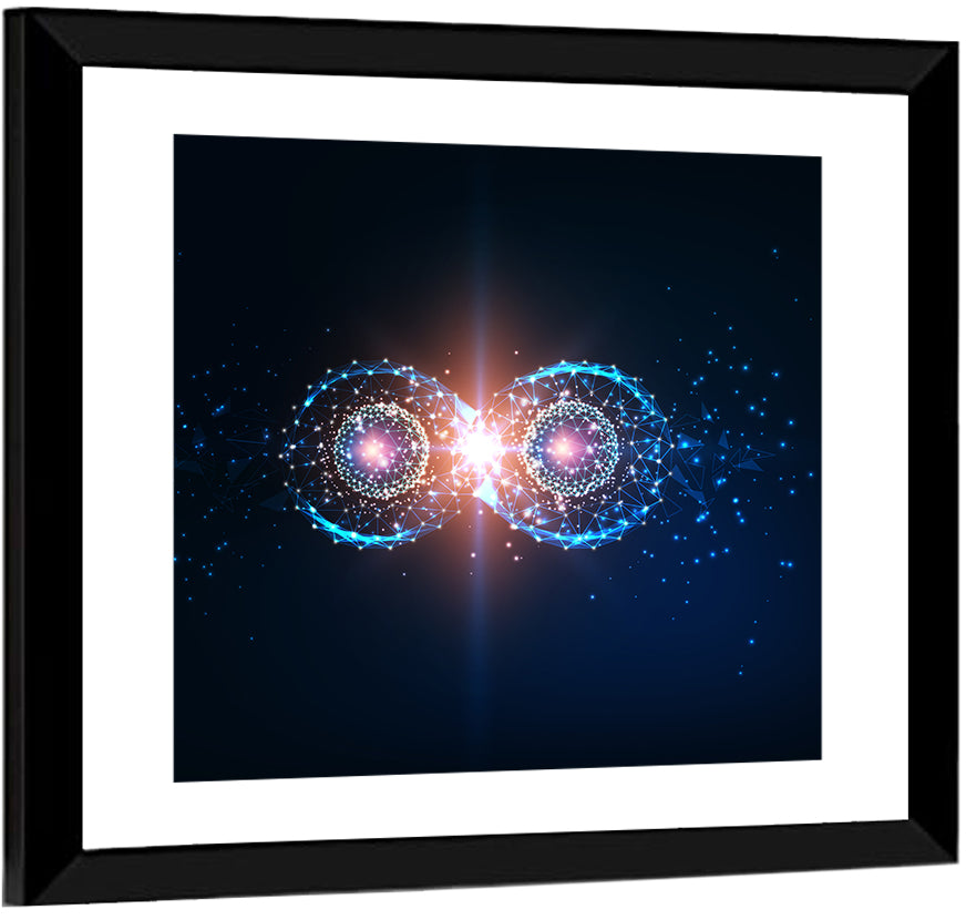 Polygonal Infinity Loop Wall Art