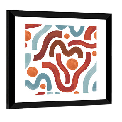 Sea of Worms Minimalist Wall Art