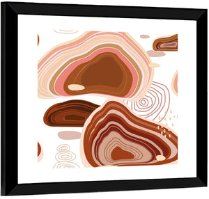 Precious Stones Abstract Wall Art