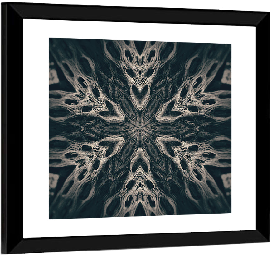 Gothic Demon Mandala Wall Art