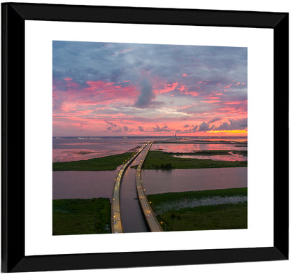 Mobile Bay Bridge Wall Art