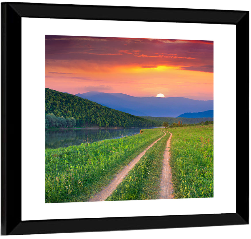 Pathway & River Wall Art