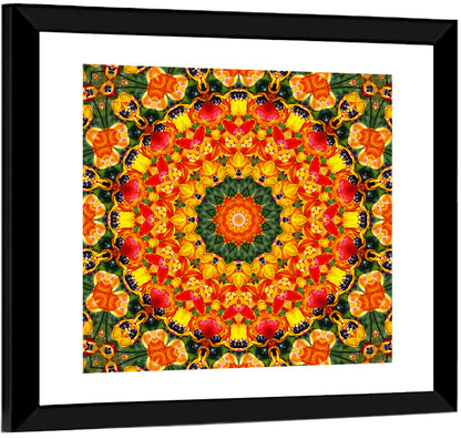 Colorful Mandala Wall Art