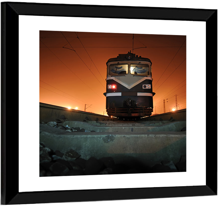 Electric Train Wall Art