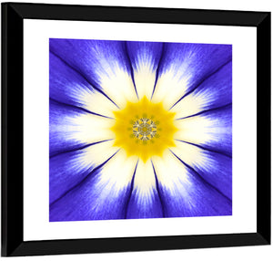 Vibrant Mandala Flower Wall Art