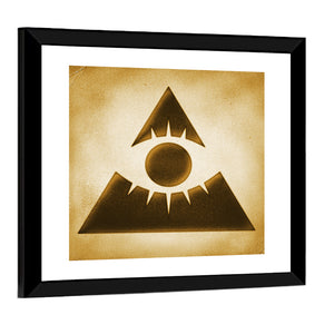 Illuminati Eye Wall Art