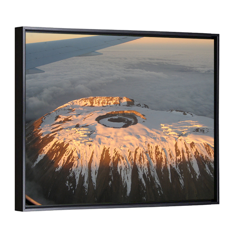 Mount Kilimanjaro Sunset Wall Art