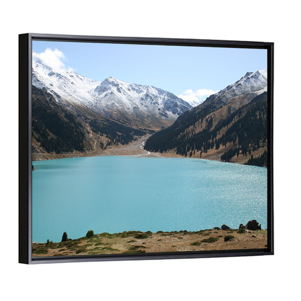 Big Almaty Lake Wall Art