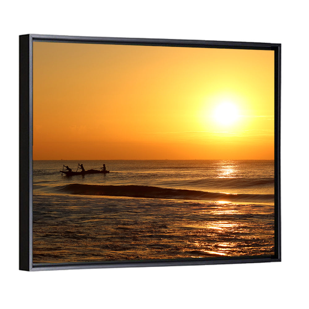 Puri Beach Sunrise Wall Art