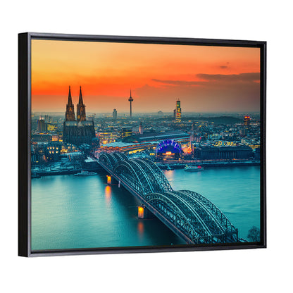 Hohenzollern Bridge Wall Art