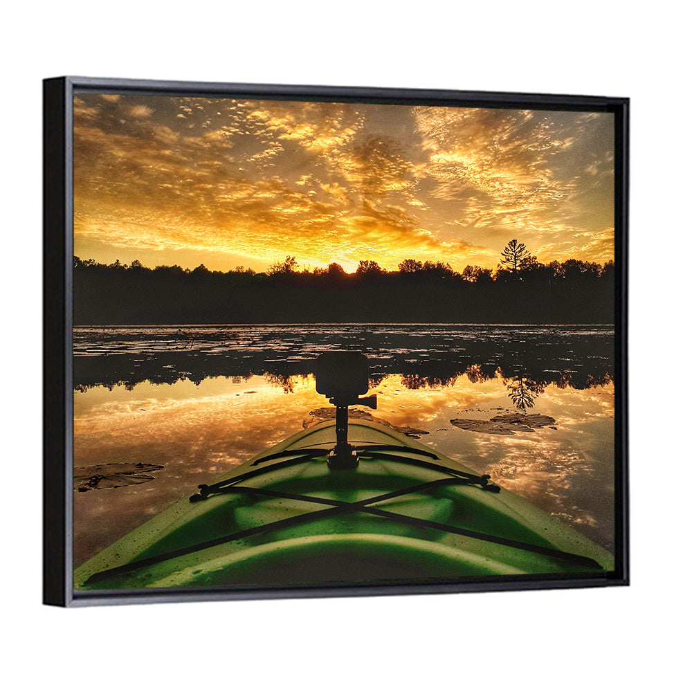 Beaver Dam Sunset, Canada Wall Art