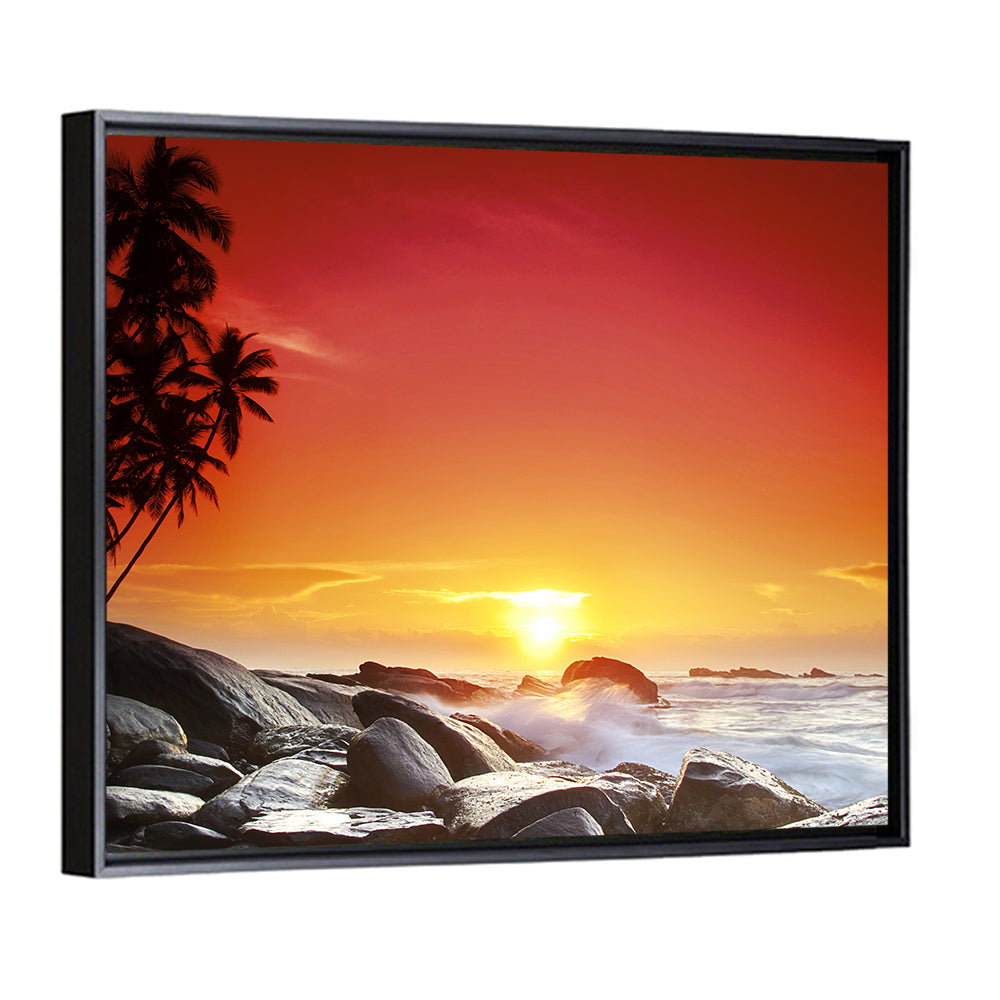 Island Sunset Wall Art