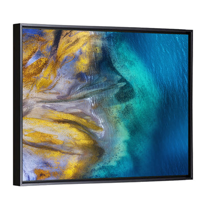 Abstract Beach Wall Art
