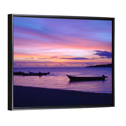 Malolo Island Sunset Wall Art