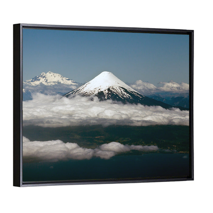 Osorno Volcano, Puerto Varas Wall Art as a framed canvas