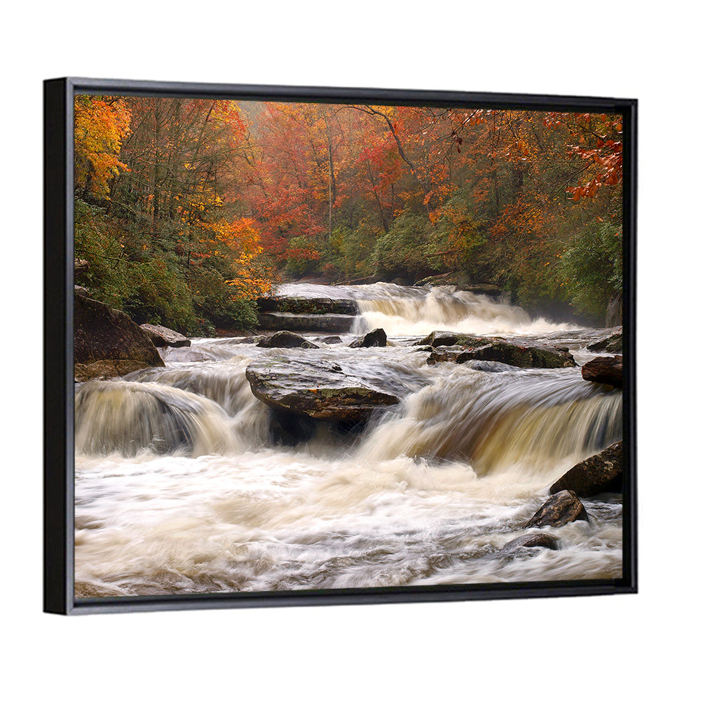 Carolina River in Autumn Wall Art