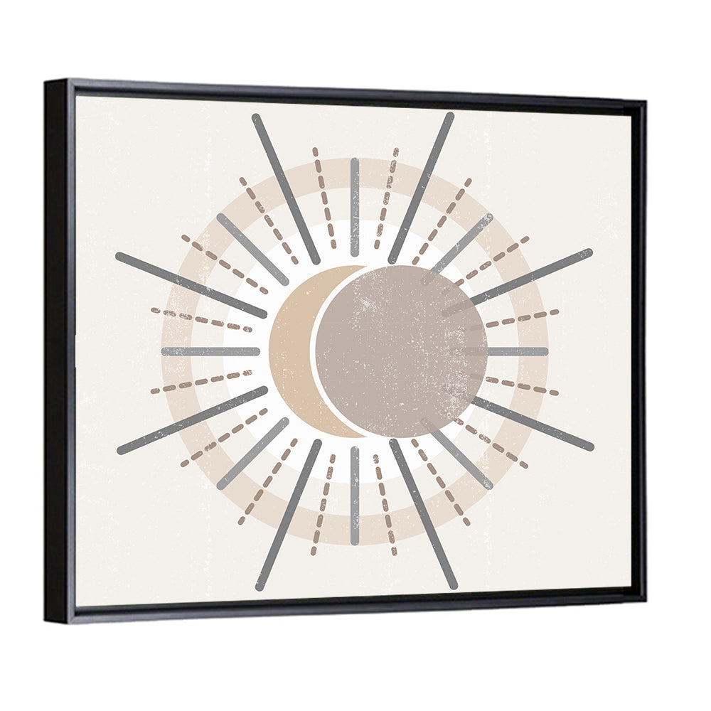 Sunburst Boho Minimalist Ii Wall Art