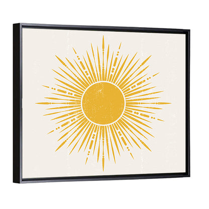 Sun Boho Minimalist II Wall Art