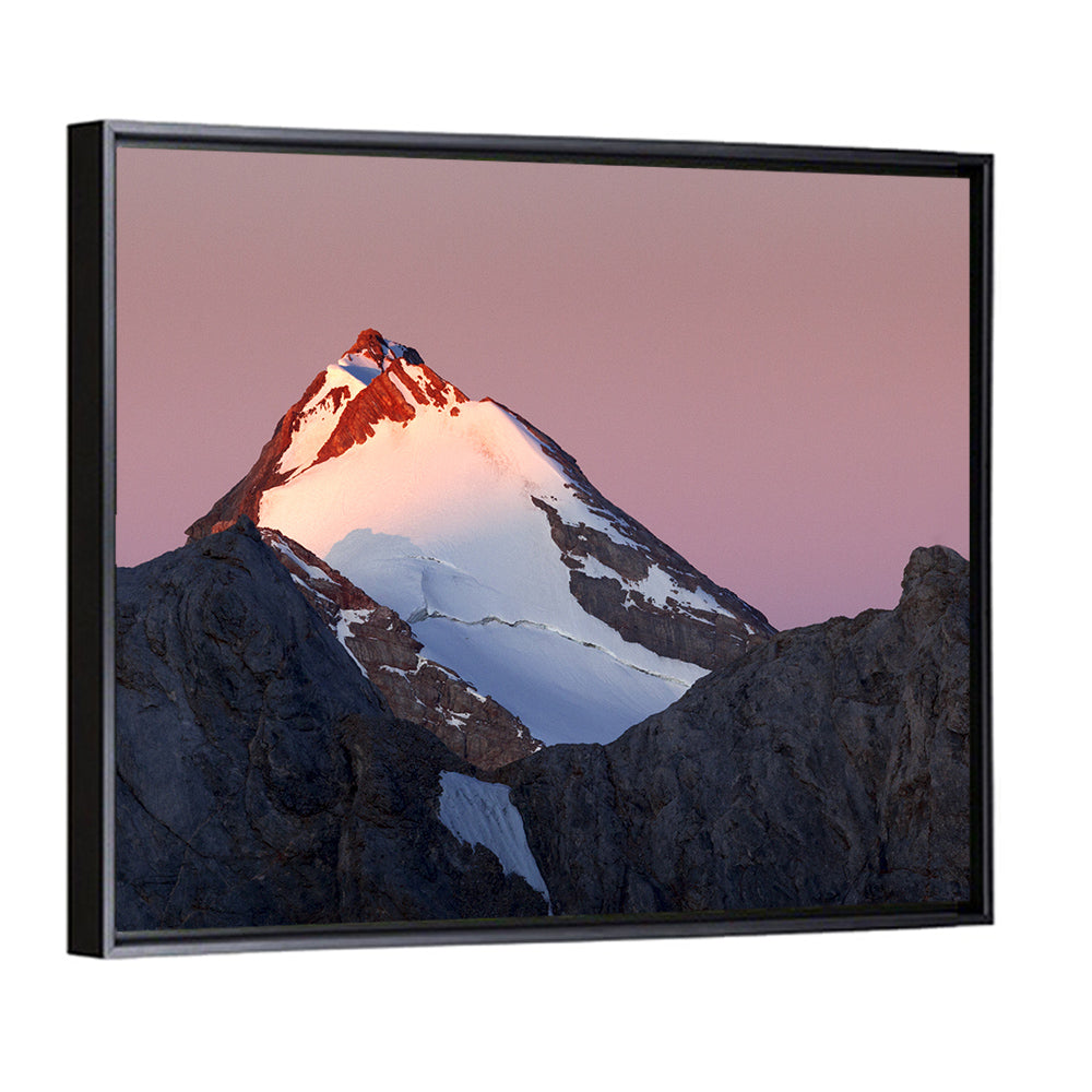 Mount Chimtarga Alpenglow Wall Art