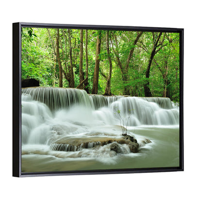 Forest Waterfall Wall Art