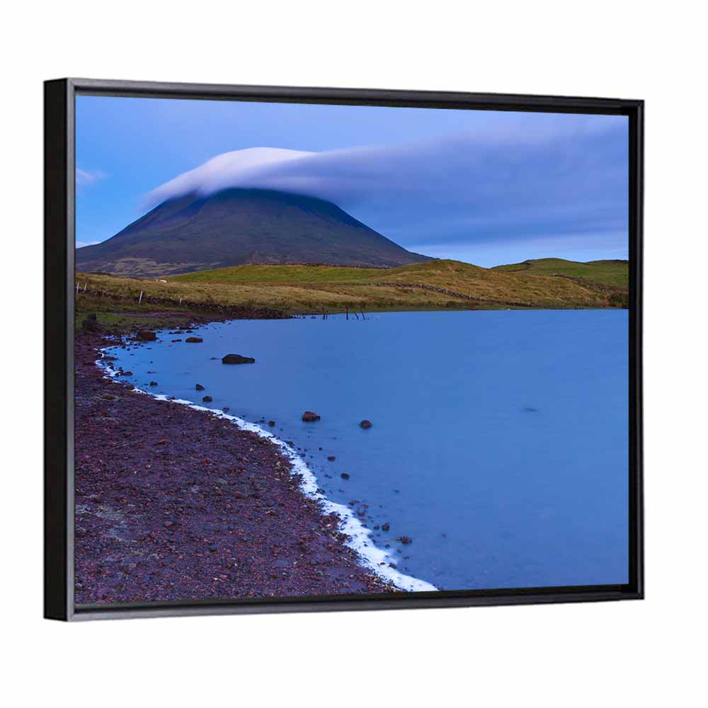 Captain Lake at Dusk Wall Art