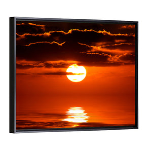 Caribbean Coast Sunset Wall Art