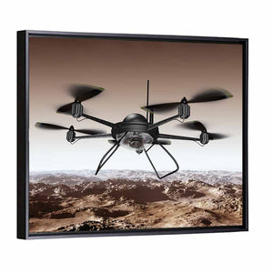 Spy Drone Wall Art