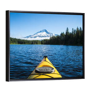 Kayak in Trillium Lake Wall Art