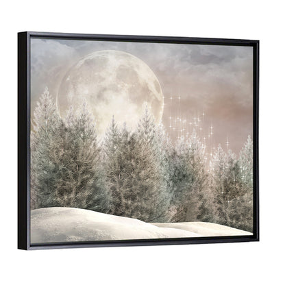 Enchanted Winter Forest Wall Art