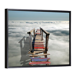 Bridge Over Clouds Wall Art