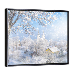 Frosted Town Wall Art