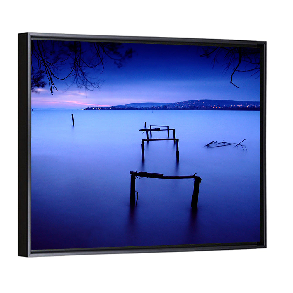 Lake Balaton at Twilight Wall Art