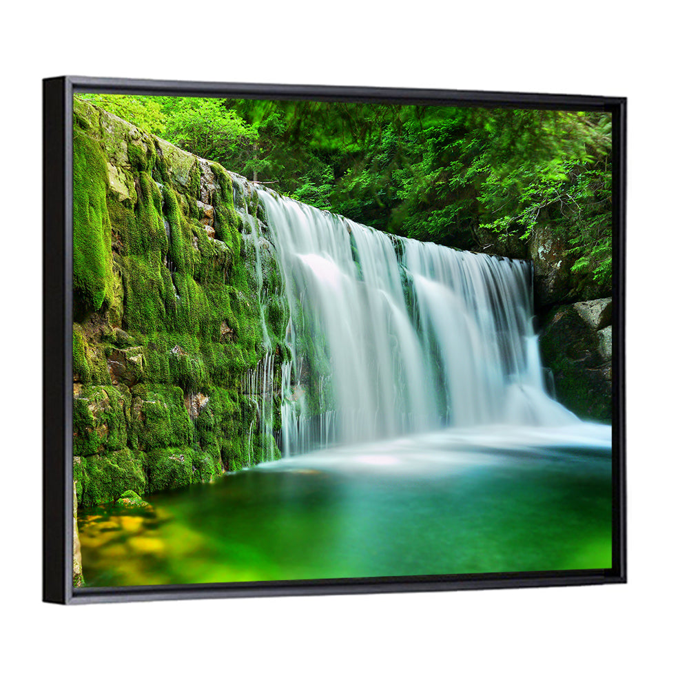 Emerald Lake Cascade Wall Art