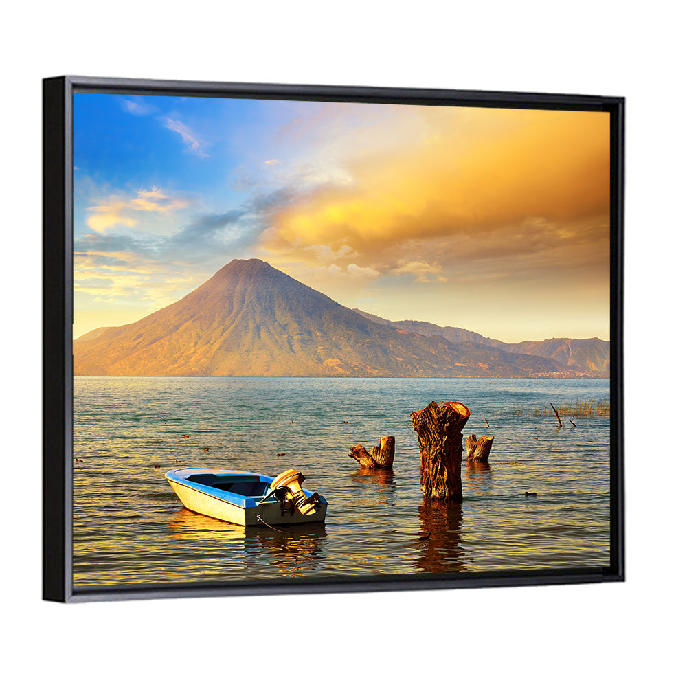 Lake Atitlan Sunset Wall Art