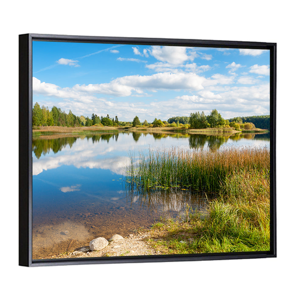 Paunkula Lake Reflections Wall Art